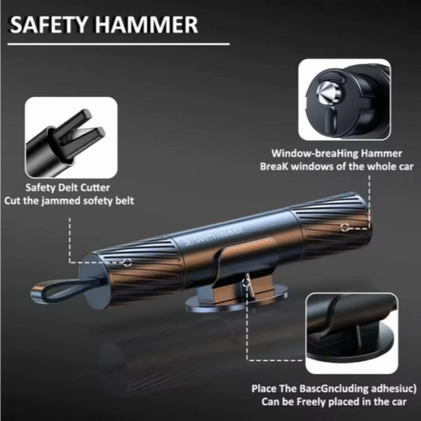 მანქანის ფანჯრის ემერჯენსი გასატეხი