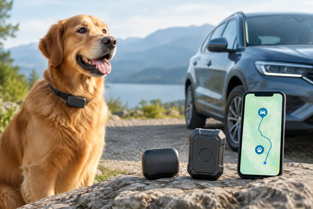 GPS ტრეკერის არჩევა ძაღლისა და მანქანისთვის